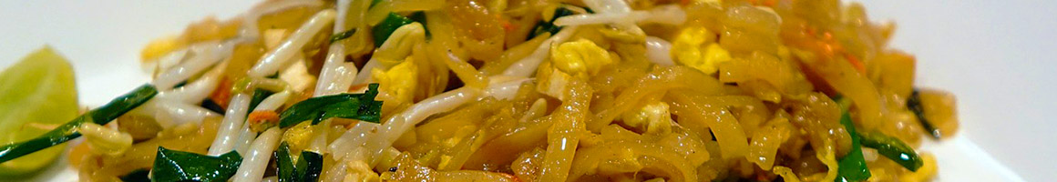 Eating Asian Fusion Thai at Galanga Thai Fusion restaurant in West Hollywood, CA.